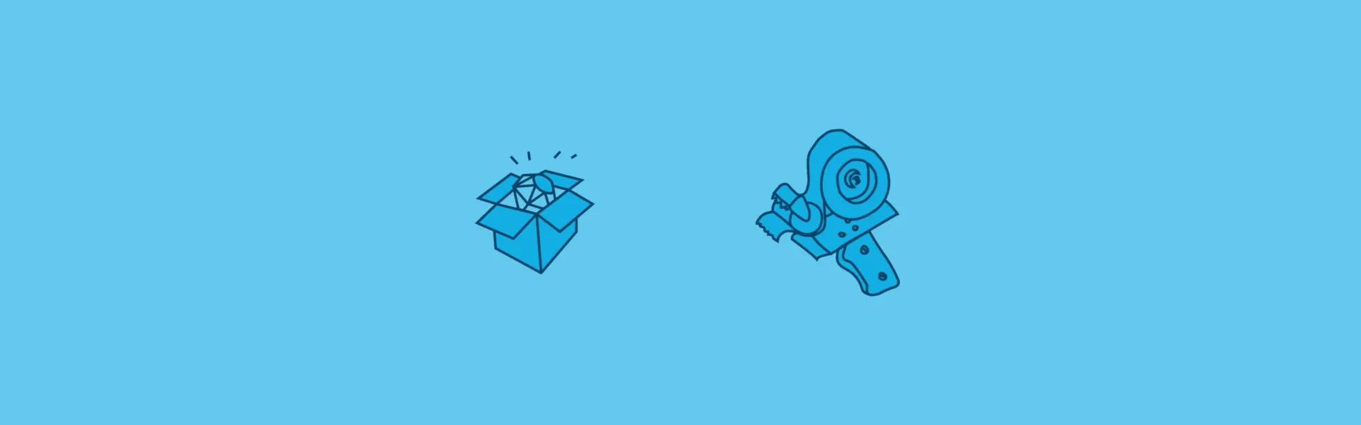 Two illustrations from the Bundler website. One signifies installing Ruby and the other Bundler itself.
