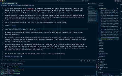 Zooming in and out of VS Code just makes it harder to see the text.
